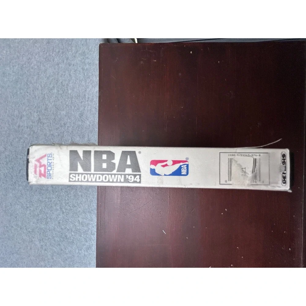 NBA Showdown 94 Sega Genesis EA Sports Basketball Game CIB Case Manual